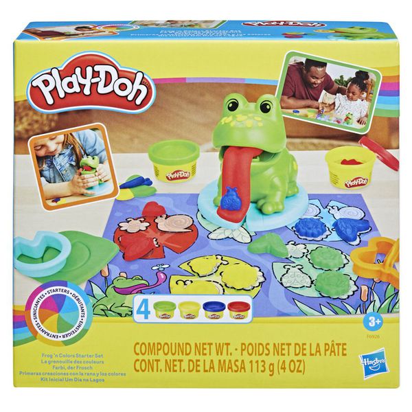 Primeras creaciones con la rana y los colores, Play-Doh  Play-Doh - babytuto.com