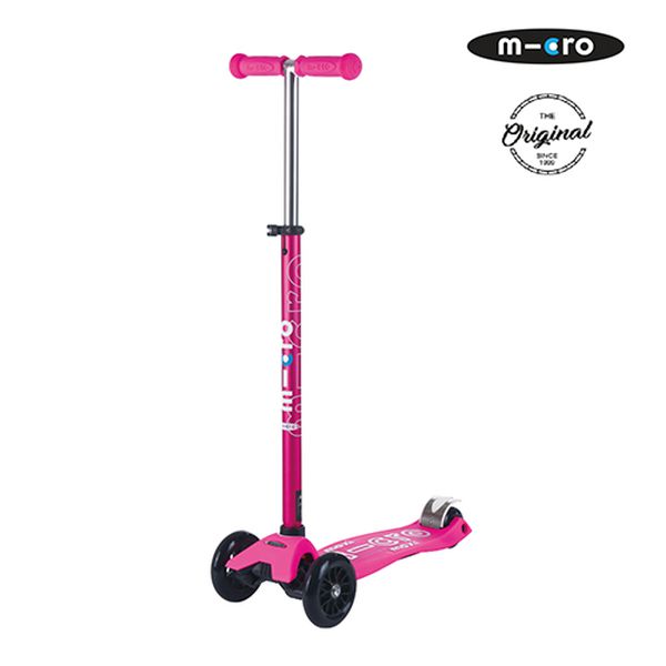 Scooter maxi deluxe, color rosado fuerte, Micro  Micro - babytuto.com