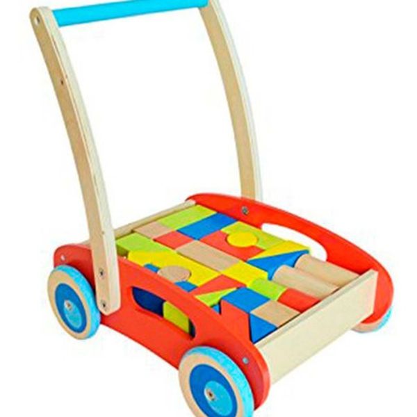 Andador con bloques primeros pasos, Tooky Toy Tooky Toy - babytuto.com