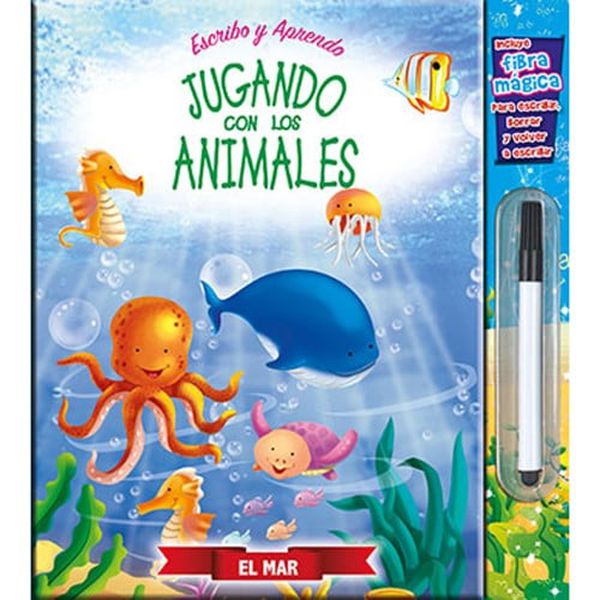 Libro de actividades Escribo y aprendo jugando con los animales, Latinbooks Latinbooks - babytuto.com