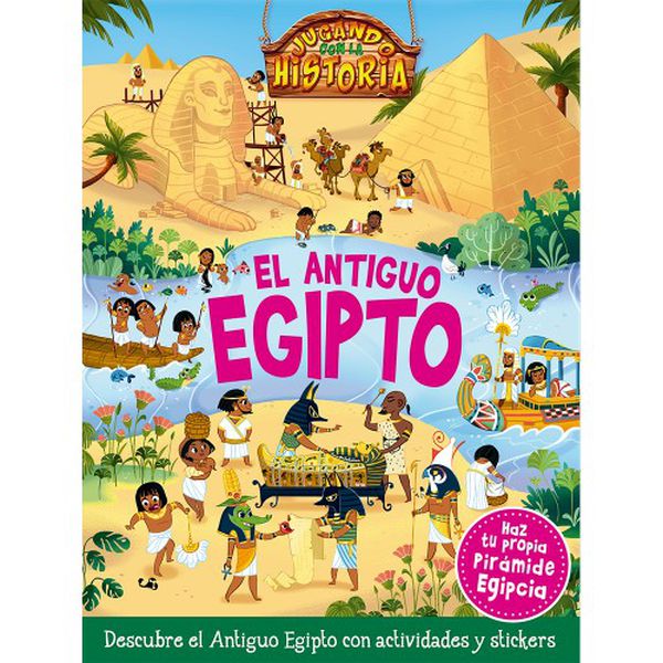 Libro infantil El antiguo egipto Latinbooks Latinbooks - babytuto.com