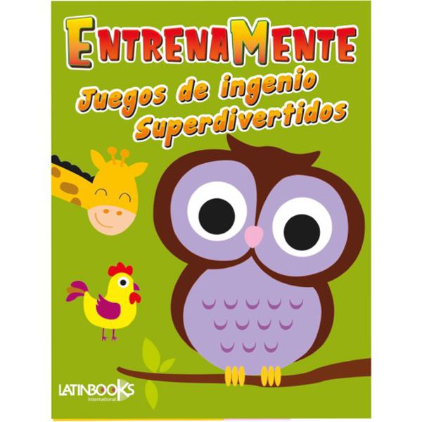 Libro infantil Juegos de ingenio superdivertidos Latinbooks Latinbooks - babytuto.com
