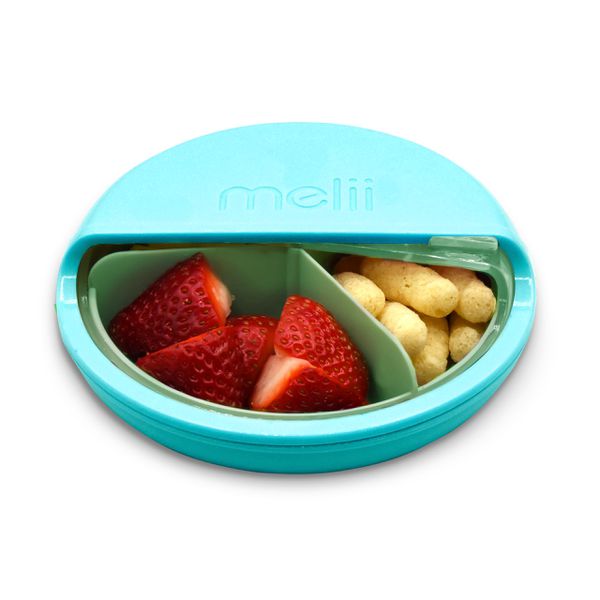 Contenedor para snacks spin color azul, Melii Melii - babytuto.com