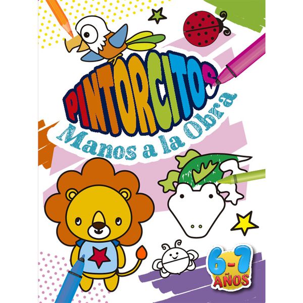 Libro infantil pintorcitos manos a la obra -6-7 años Latinbooks Latinbooks - babytuto.com