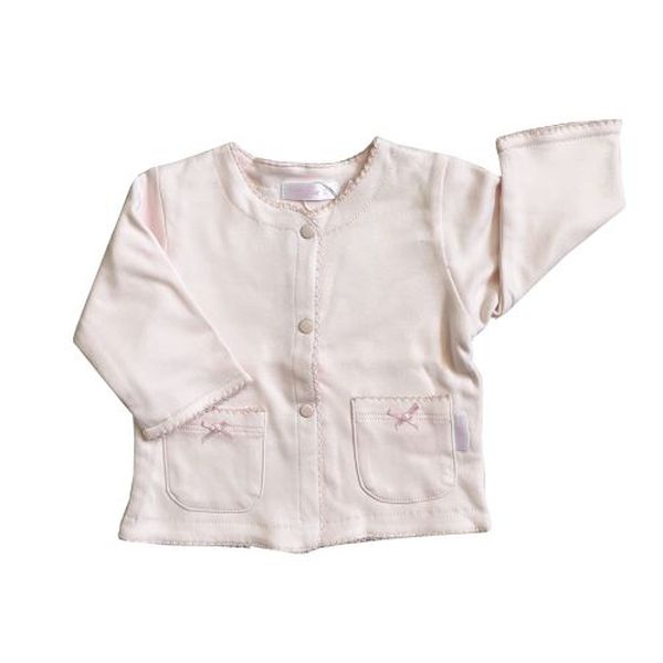 Chaqueta de algodón diseño lucian color rosado, WAWABABY WAWABABY - babytuto.com