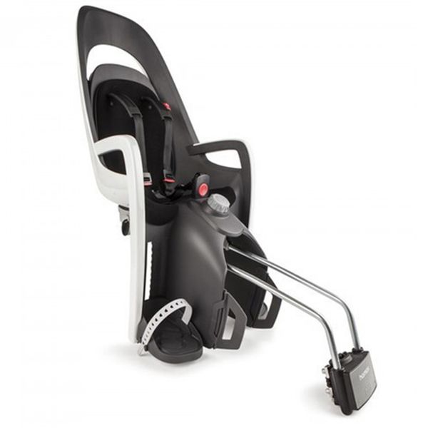 Silla infantil para bicicletas flotante flotante caress color negro y blanco, Hamax Hamax - babytuto.com