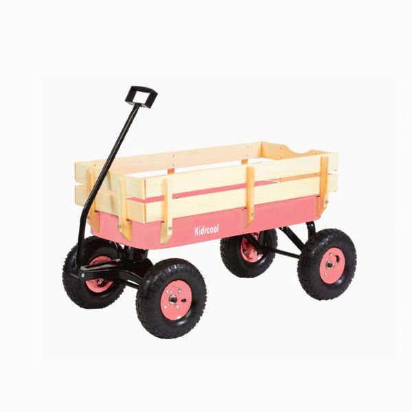 Carro de arrastre wagon color rosado, Kidscool Kidscool - babytuto.com