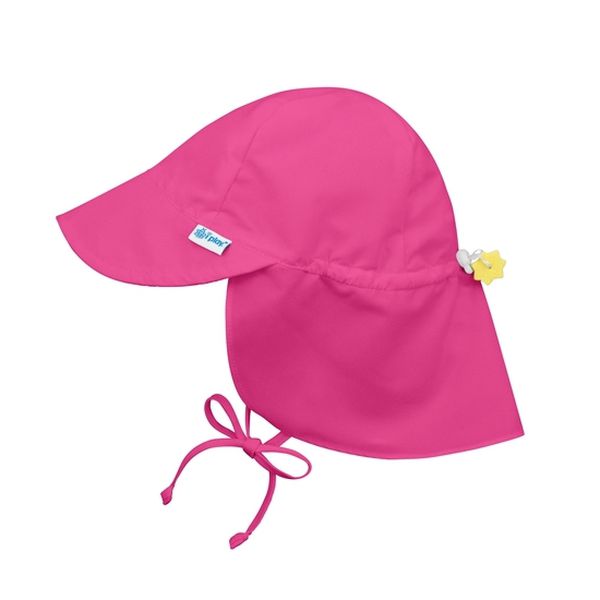 Sombrero flap con filtro UV fucsia, Iplay Iplay - babytuto.com