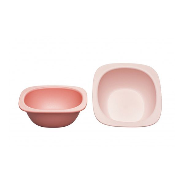 Pack 2 bowls green de materias primas renovables, color rosa, Nip  NIP - babytuto.com