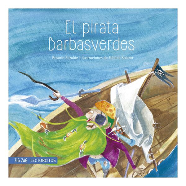 Libro El Pirata Barbasverdes Zig-Zag - babytuto.com