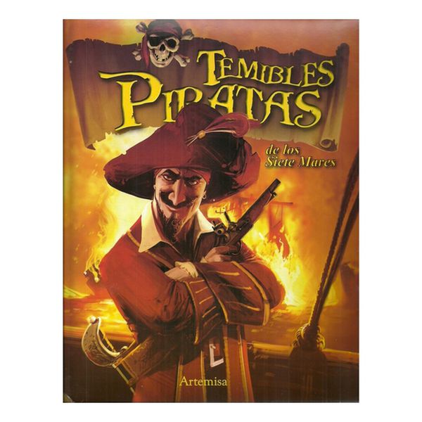 Libro Temibles Piratas de los siete mares, Zig-Zag Zig-Zag - babytuto.com