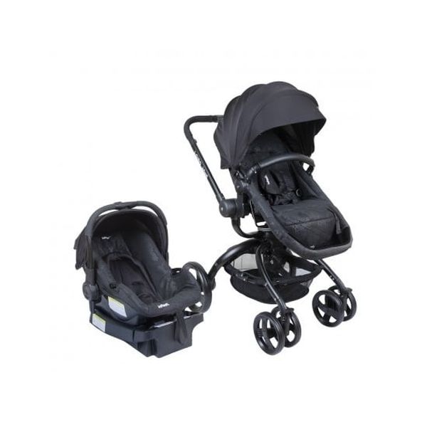 Coche travel system i-giro bright, color negro, INFANTI INFANTI - babytuto.com