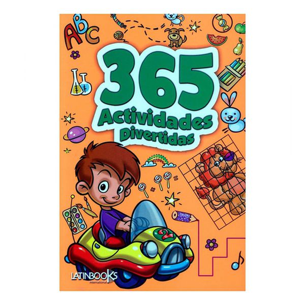Libro 365 colores y actividades 365 actividades entretenidas-salmón, Latinbooks Latinbooks - babytuto.com
