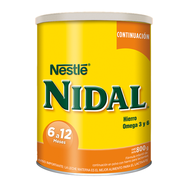 Fórmula Infantil NIDAL® 2 Continuación 800g Nidal - babytuto.com