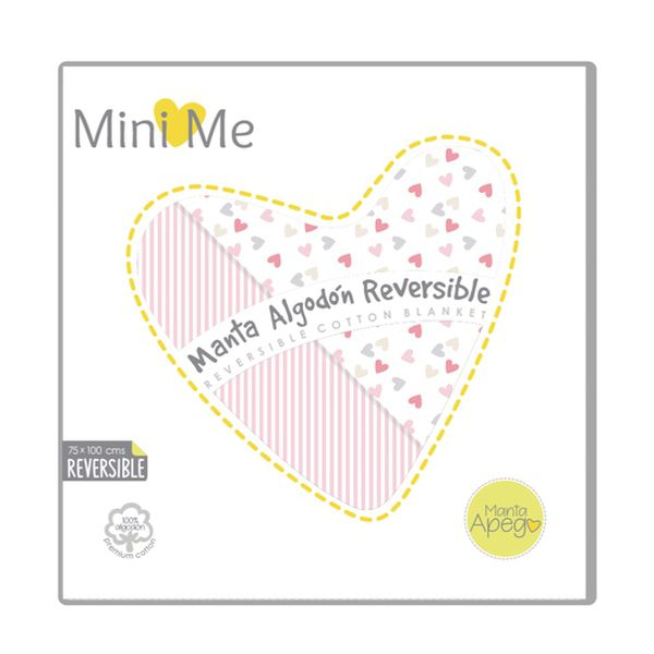 Manta multiusos diseño corazones, Mini Me Mini Me - babytuto.com