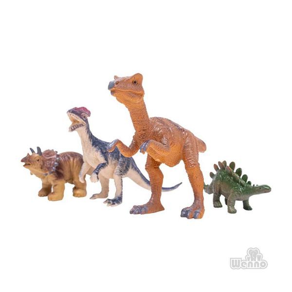 Set de dinosaurios, 4 unidades, Wenno  Wenno - babytuto.com