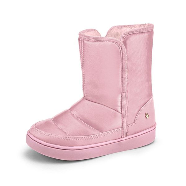 Botas con piel de peluche, urban boots, color rosado, Bibi  Bibi  - babytuto.com