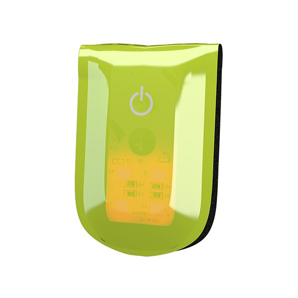 Luz magnética para ciclistas amarilla Wowow Wowow - babytuto.com