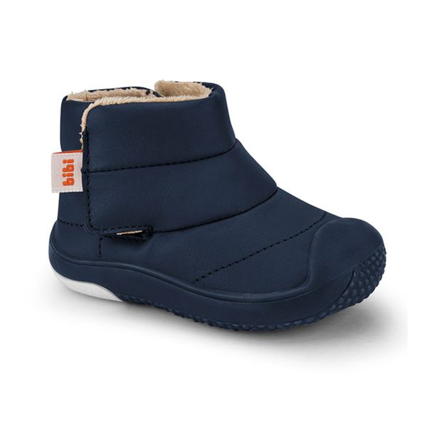 Zapatillas con piel de peluche, prewalker, color azul marino, Bibi Bibi  - babytuto.com