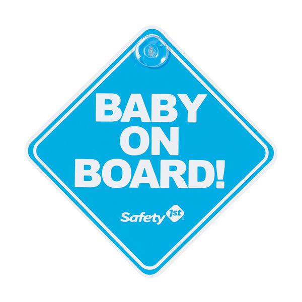 Letrero Baby on board azul Safety 1st Safety 1st - babytuto.com