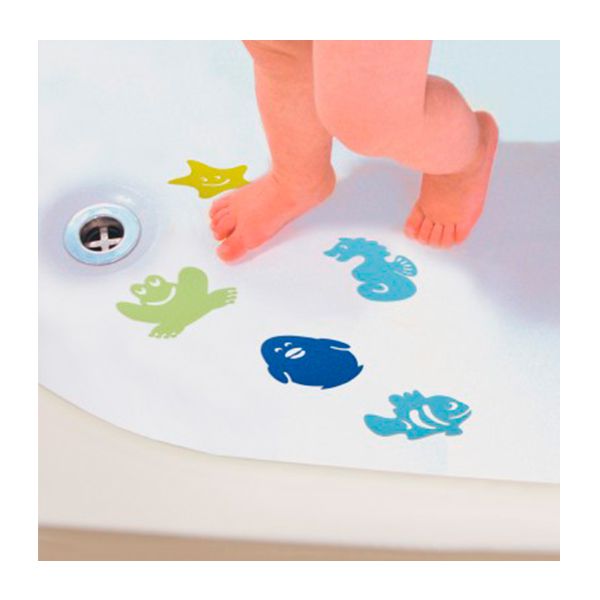 Aplicaciones antideslizantes para ducha 10 unidades, Dreambaby Dreambaby - babytuto.com