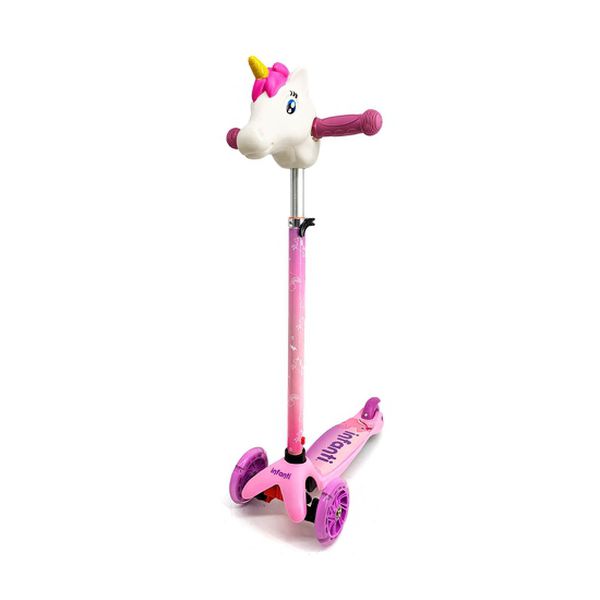 Scooter 3d, diseño unicornio, INFANTI  INFANTI - babytuto.com
