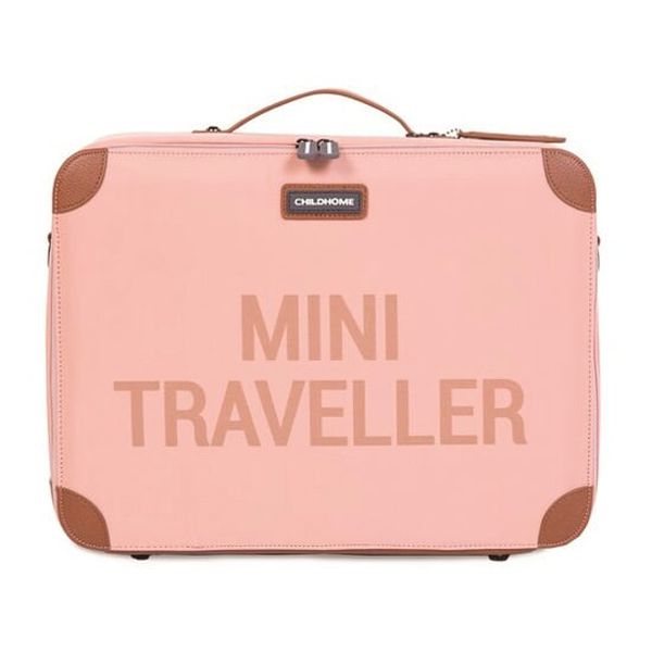 Maleta mini traveller, color rosada, Childhome Childhome - babytuto.com
