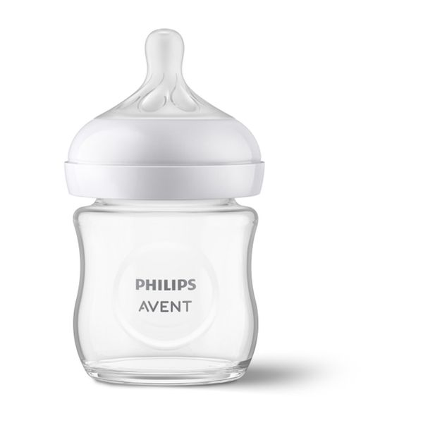 Mamadera de vidrio natural response, 120 ml, Philips AVENT  Philips AVENT - babytuto.com