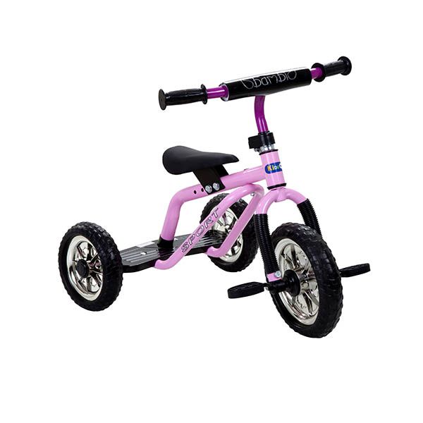 Triciclo sport rosado Kidscool - babytuto.com