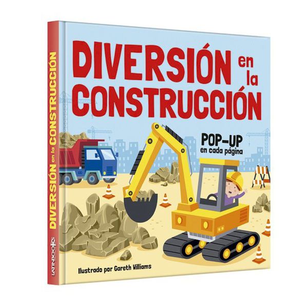 Libro infantil Diversión en la construcción POP-UP Latinbooks Latinbooks - babytuto.com