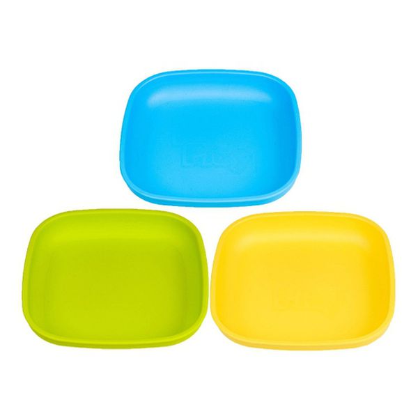 Set de 3 platos ecológicos varios colores, Replay Recycled Replay Recycled - babytuto.com