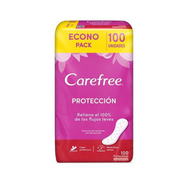 Carefree Original con perfume 100 unidades, Carefree Carefree - babytuto.com
