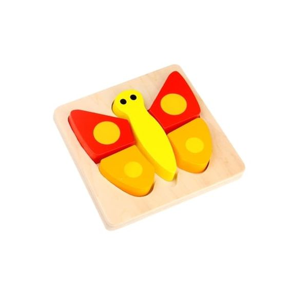 Mini puzzle mariposa Tooky Toy Tooky Toy - babytuto.com