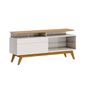 Rack tv stand classic plus color blanco y caramelo, Bedesign Bedesign  - babytuto.com