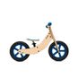 Bicicleta infantil de equilibrio de madera start, aro 12, color azul, Roda  Roda - babytuto.com