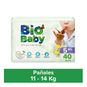 Pañales desechables ecológico talla XG, 40 uds, BioBaby Biobaby - babytuto.com