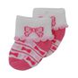 Set de 3 pares de calcetines de bebé lazo rosado, Pumucki Pumucki - babytuto.com