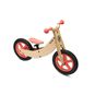 Bicicleta infantil de equilibrio de madera start, aro 12, color rosado, Roda  Roda - babytuto.com