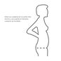 Cinturón prenatal apoya abdomen y espalda blanco, Cantaloop Cantaloop - babytuto.com