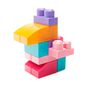 Bloques de construcción, tonos rosa, 80 piezas,  Mega Bloks Mega Bloks - babytuto.com