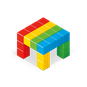 Cubos magnéticos magicube colores, 24 cubos , Geomag Geomag - babytuto.com