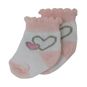 Set de 3 pares de calcetines de bebé rosa puntos, Pumucki Pumucki - babytuto.com