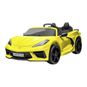 Corvette con licencia, color amarillo, Kidscool  Kidscool - babytuto.com