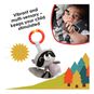 Almohadilla para arnés con juguete multisensorial diseño baby mapache, Diono Diono - babytuto.com