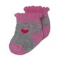 Set de 3 pares de calcetines de bebé rosa puntos, Pumucki Pumucki - babytuto.com