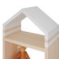 Estante de madera diseño mi casita 3 divisiones, De Pies A Cabeza De Pies A Cabeza Store - babytuto.com
