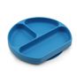 Plato con agarre de silicona azul ,Bumkins Bumkins - babytuto.com