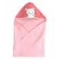 Toalla con capucha, color rosado, 75x75, Mini Me  Mini Me - babytuto.com