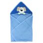 Toalla con capucha, color azul, 75x75, Mini Me  Mini Me - babytuto.com
