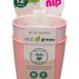 Pack 2 vasos green de materias primas renovables, color rosa, Nip NIP - babytuto.com